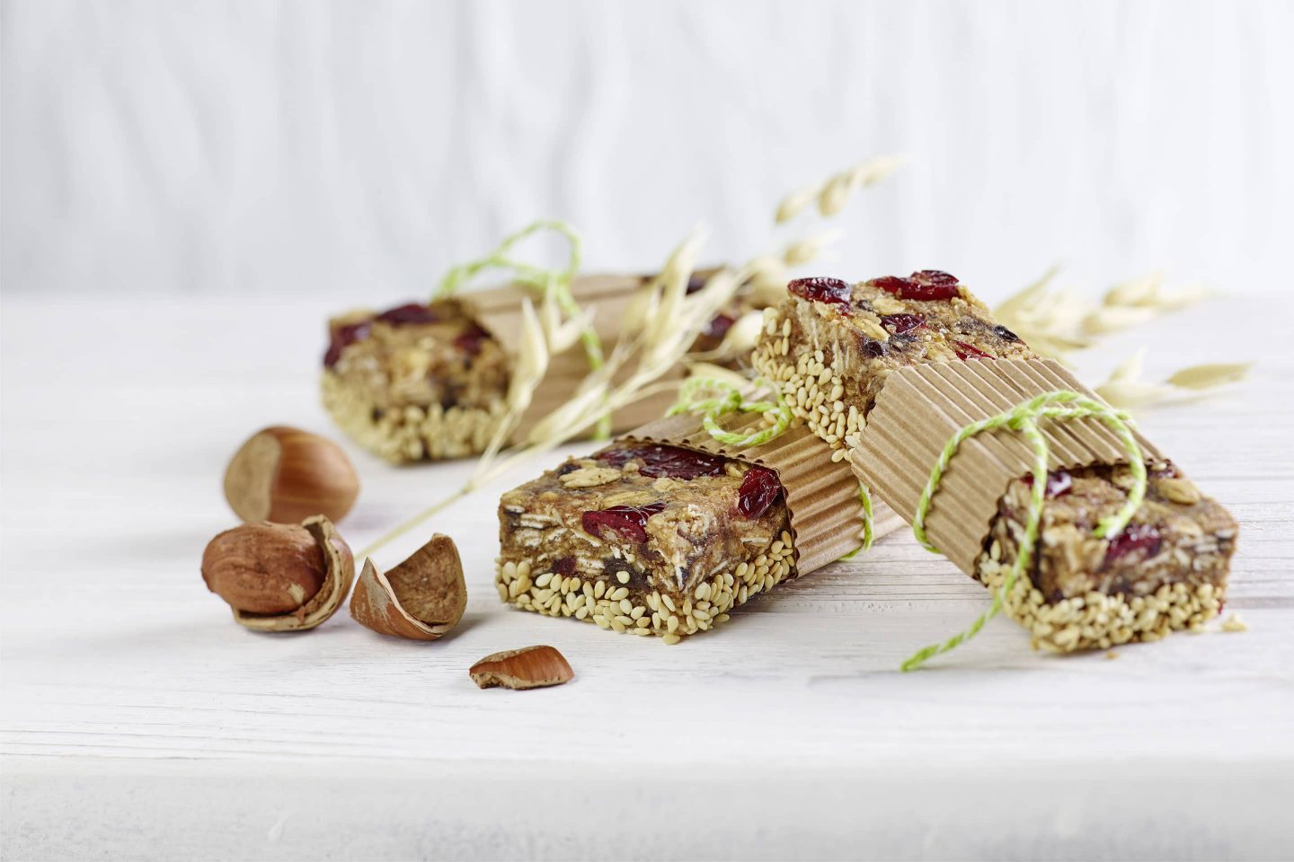 Power Riegel mit Haselnuss und Cardamom Kotányi