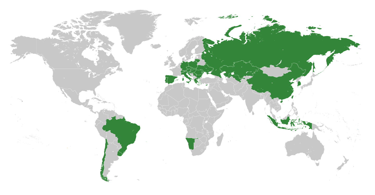 Kotanyi World Map Edit