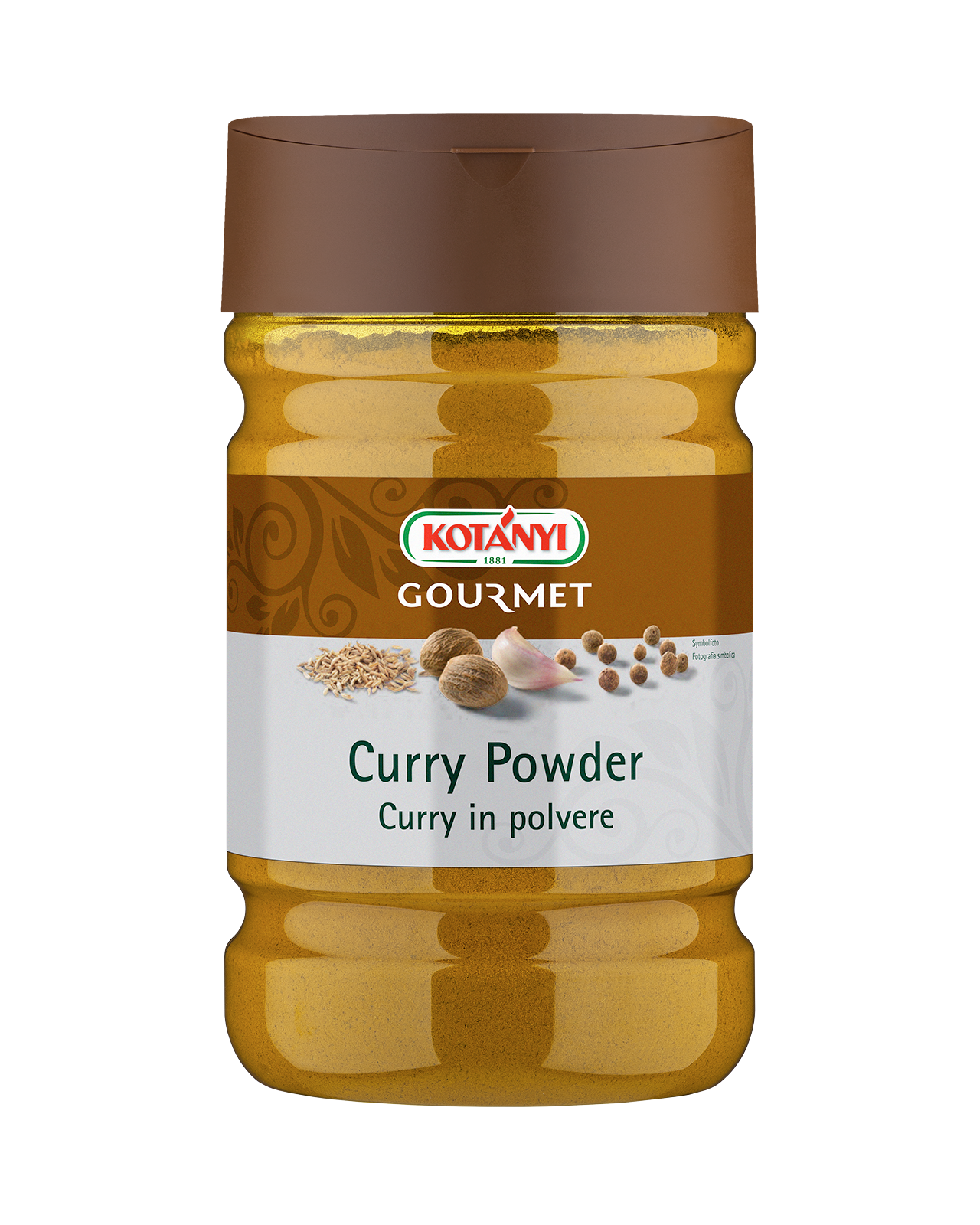 241614 Kotanyi Curry B2b Jar 1200ccm