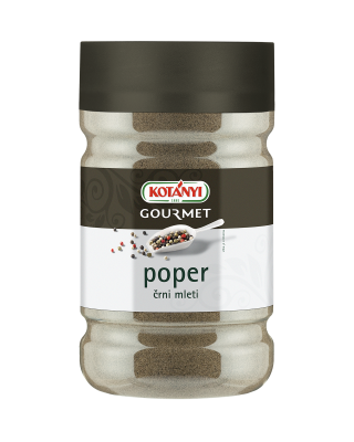 24590601 Kotanyi Poper Crni Mleti B2b Jar 1200ccm