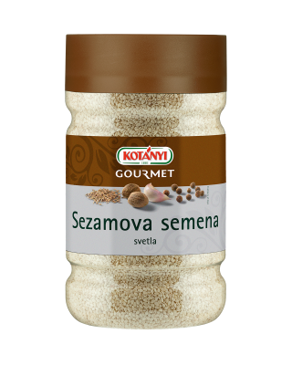 255401 Kotanyi Sezamova Semena Svetla B2b Jar 1200ccm