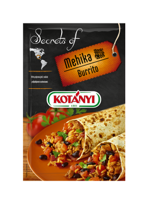 350006 Kotanyi Secrets Of Mehika Burrito B2c Pouch