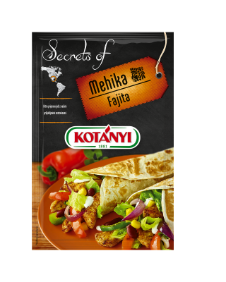 350106 Kotanyi Secrets Of Mehika Fajita B2c Pouch