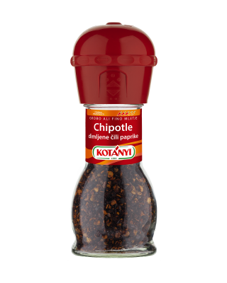 438606 Kotanyi Chipotle Dimljene Cili Paprike B2c Mill
