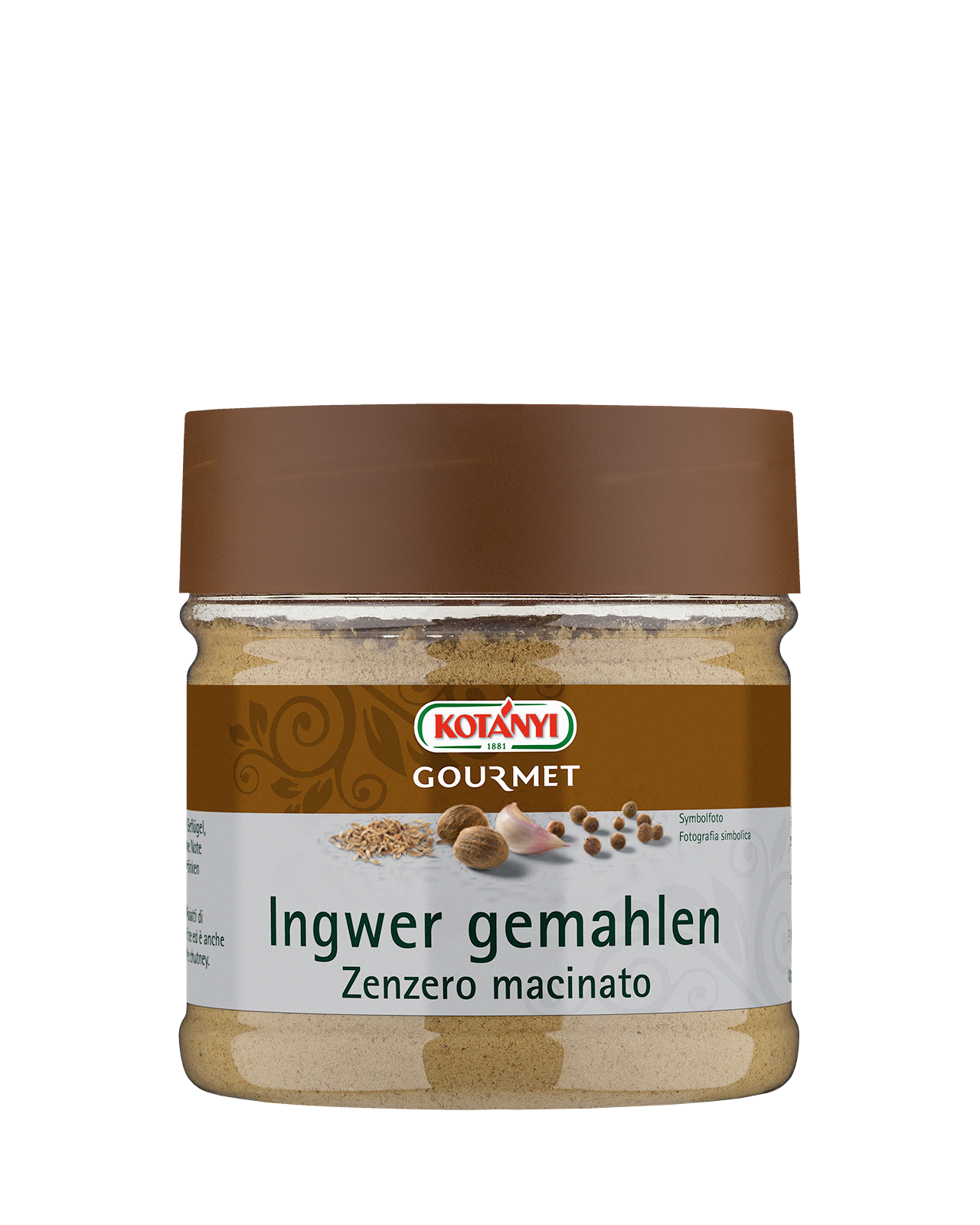 731014 Kotanyi Ingver Mleti B2b Jar 400ccm