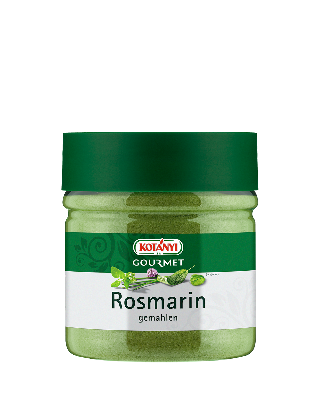732801 Kotanyi Rozmarin Mleti B2b Jar 400ccm