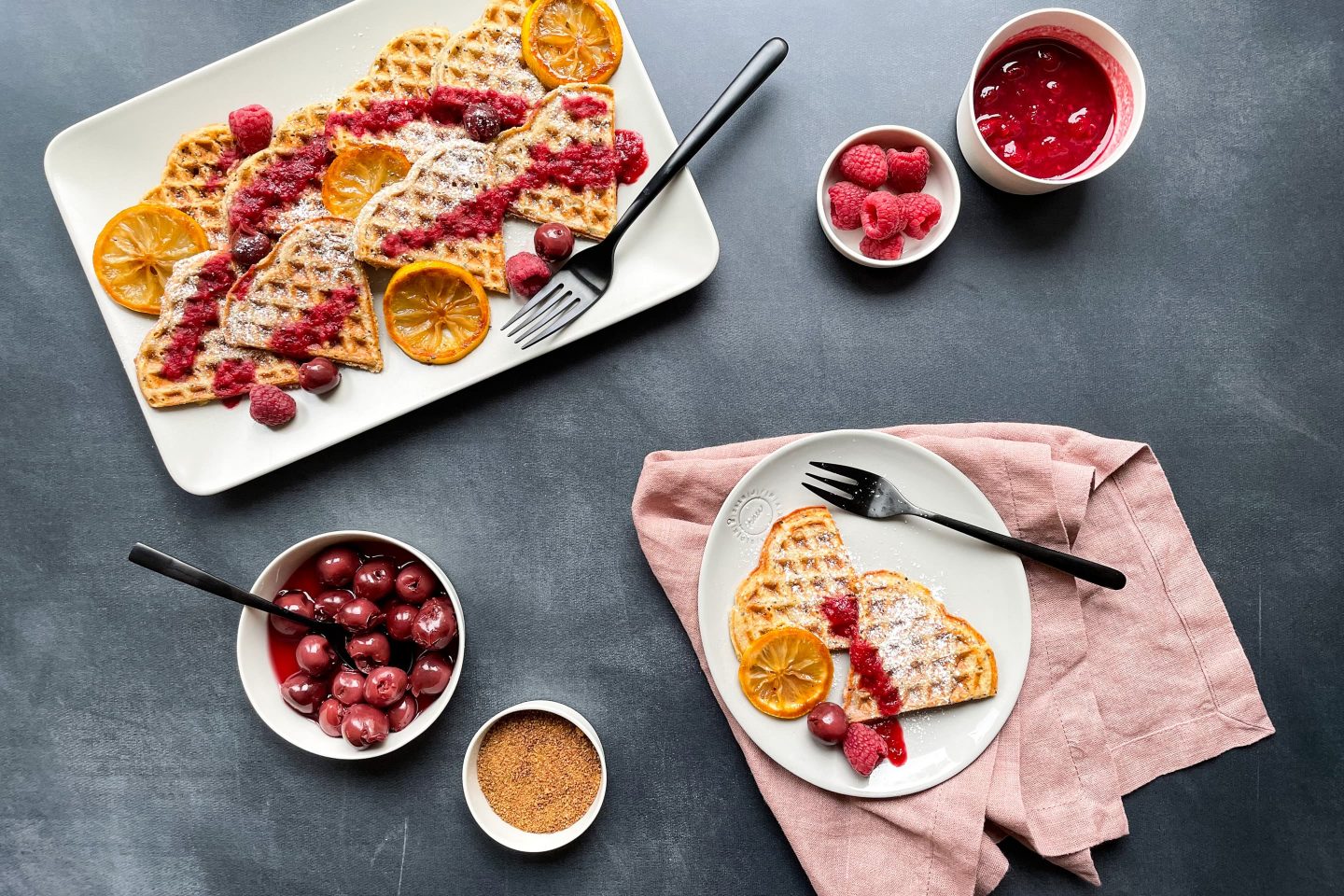 Lemon Chia Waffles Website